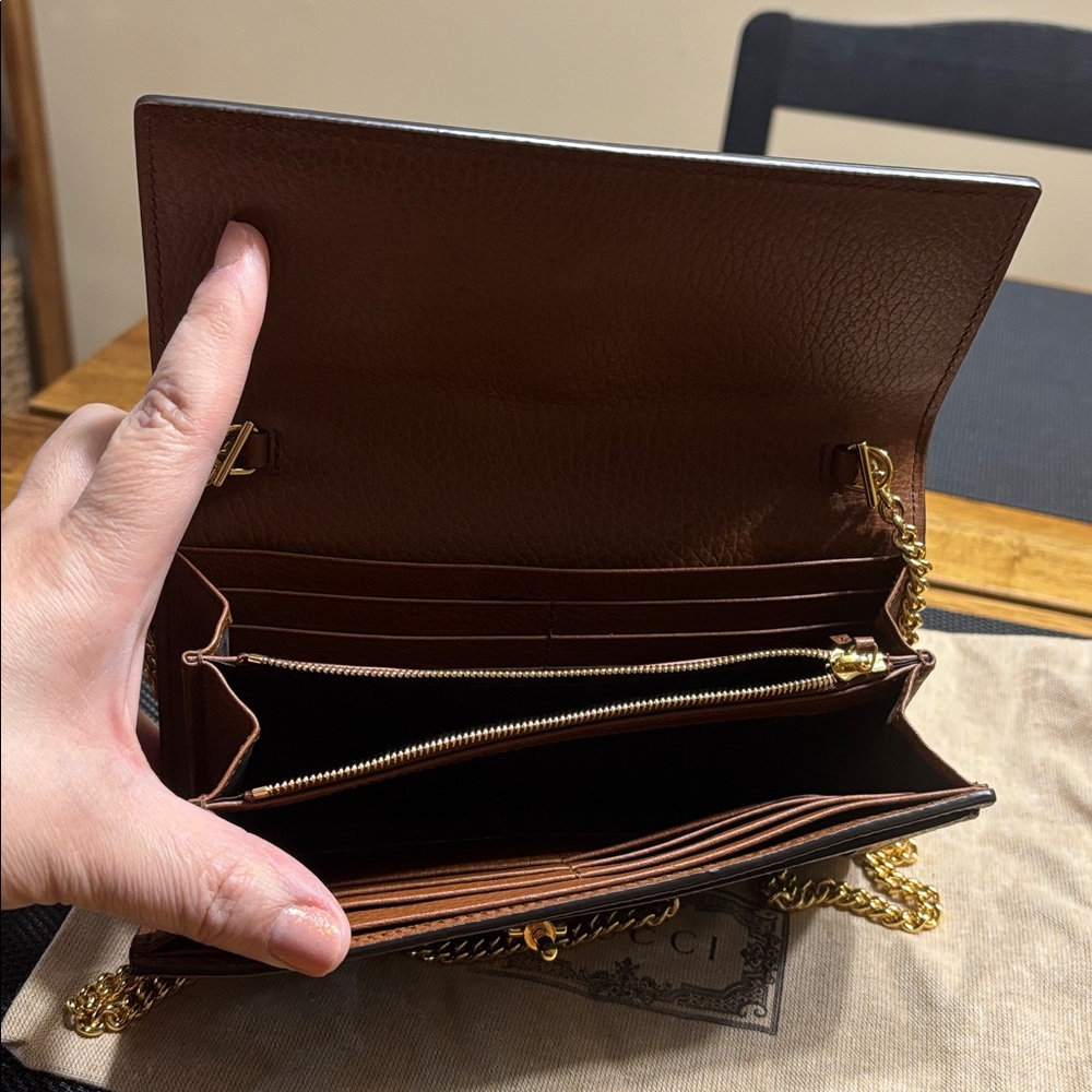 🔥Gucci Jackie 1961 continental chain wallet🔥 - Picture 7 of 13